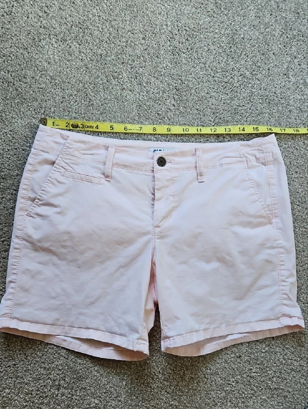 Old Navy Light Pink Casual Chino Shorts Size 6